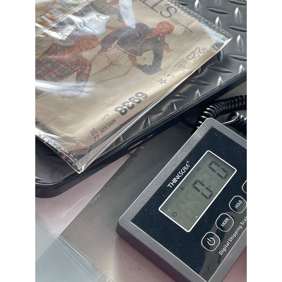 80s McCalls 6938 Misses Western Shirts Sewing Pattern Size 12 Vintage Rodeo CUT - Picture 7 of 7